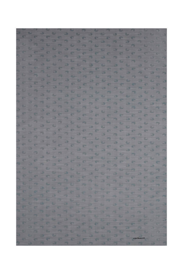 Gri 75X200 B.Cacharel Logolu İpek Koton Jakar Etol - 1
