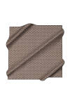 Gri 90X90 İpek Krep Saten Eşarp 