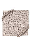 Gri 90X90 İpek Krep Saten Eşarp 
