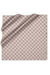 Gri 90X90 İpek Twill Eşarp 
