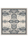 Gri 90X90 İpek Twill Eşarp 