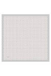 Gri 90X90 İpek Twill Eşarp - 1