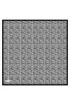 Gri 90X90 İpek Twill Eşarp 