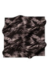 Gri 90X90 İpek Twill Eşarp 