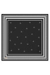 Gri 90X90 İpek Twill Eşarp 