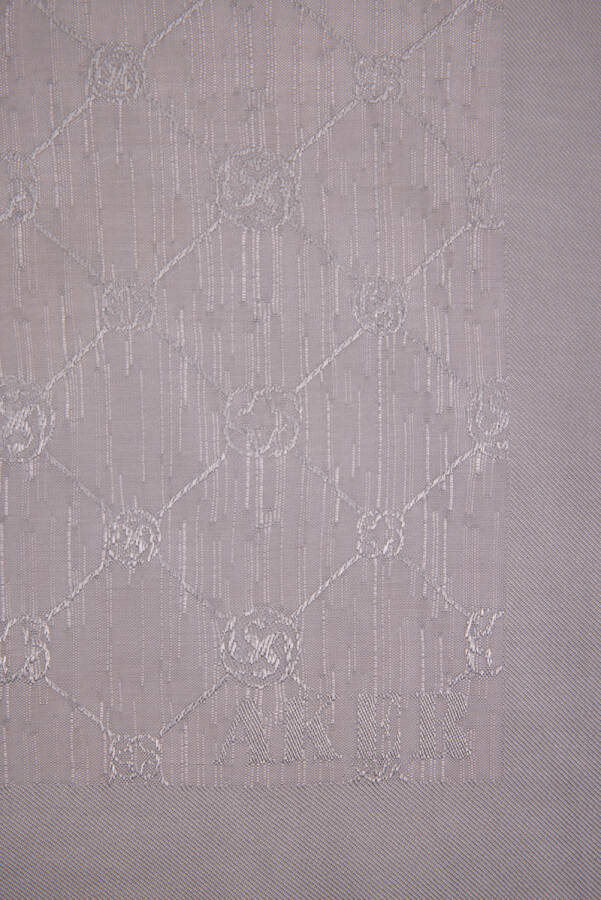 Gri 90X90 Koza Eşarp - Aker (1)