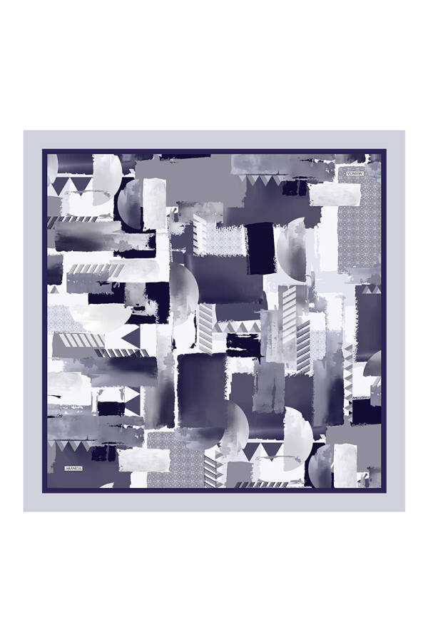 Gri 90X90 Pure Touch Eşarp - Arancia