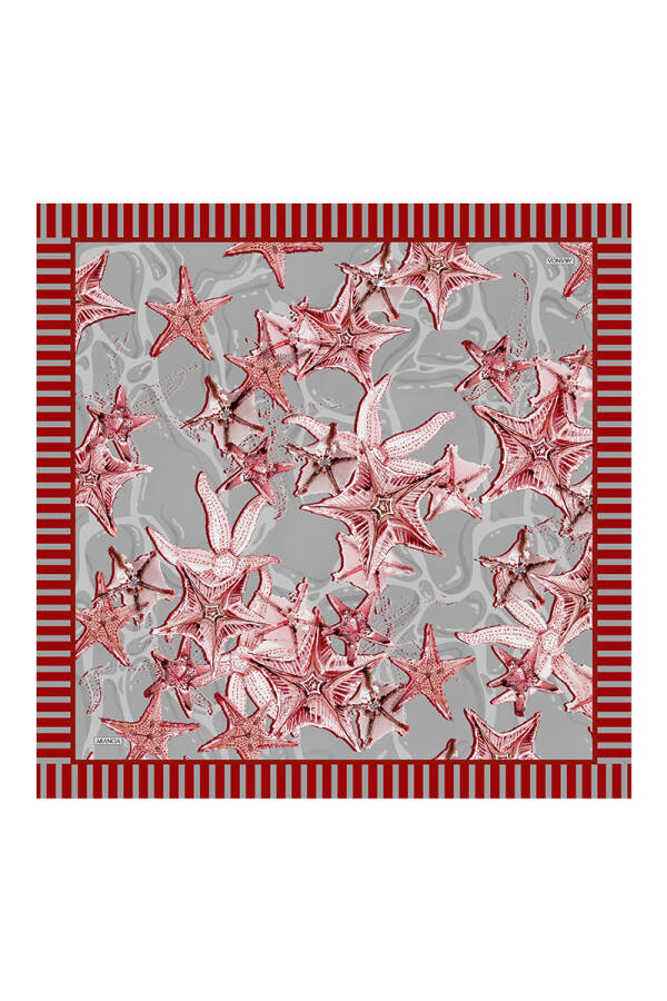 Gri 90X90 Pure Touch Eşarp - 1