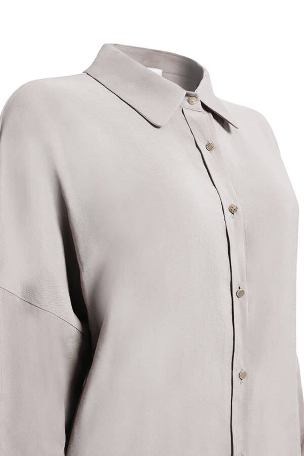 Gri Basic Bluz - Aker (1)