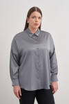 Gri Klasik Gömlek - 5