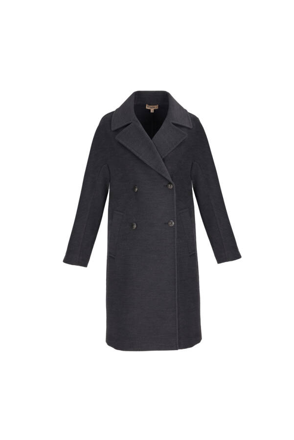 Gri Kruvaze Kapama Kaban - Aker