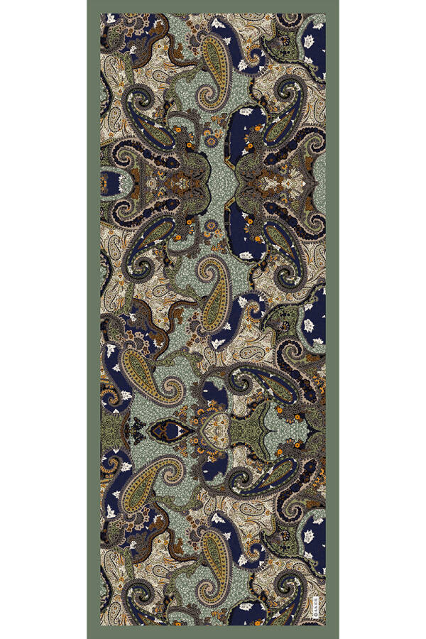 Yeşil Soft Touch Şal - 1