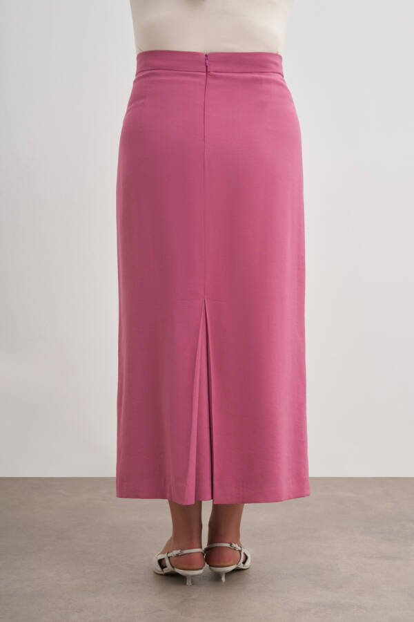 Gül Kurusu Dokuma Kalem Etek - 6