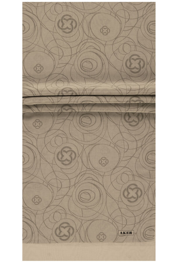 Gümüş 75X200 İpek Koton Şal - 1