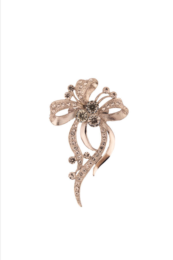 Gümüş 8025103 KURDELE BROŞ - Aker