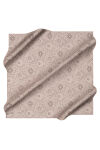 Gümüş 90X90 İpek Koton Eşarp - 1