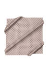 Gümüş 90X90 İpek Krep Saten Eşarp 