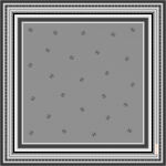 Gümüş 90X90 İpek Krep Saten Eşarp - 1