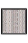 Gümüş 90X90 İpek Twill Eşarp 