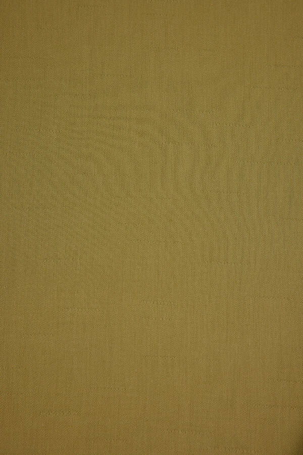 Haki 65X190 Çizgi Desen Şal - 3