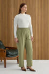 Haki Beli Lastikli Pantolon - 3