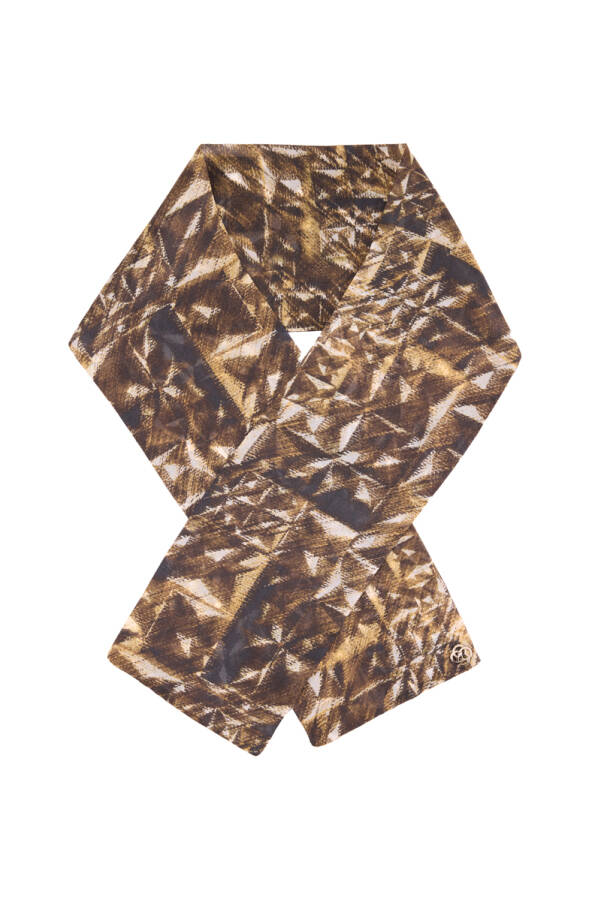 Haki Dikdörtgen Fular - 1