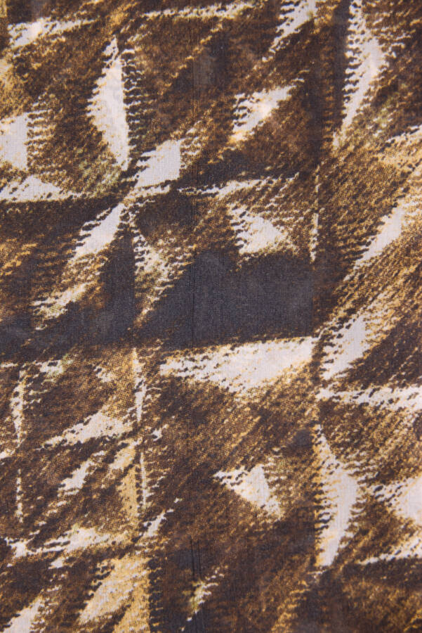 Haki Dikdörtgen Fular - 2