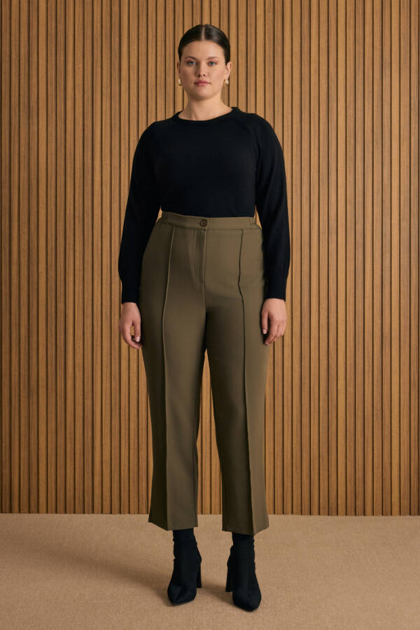 Haki Dokuma Pantolon - Aker