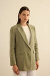 Haki Keten Ceket - 2