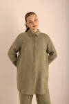 Haki Keten Tunik - 6