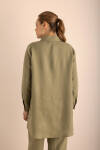 Haki Keten Tunik - 7