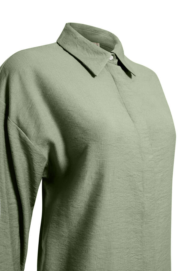 Haki Rahat Form Bluz - Aker (1)