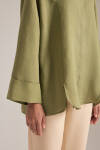 Haki Rahat Form Keten Tunik - 5