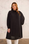 Siyah Hakim Yaka Tunik - 1