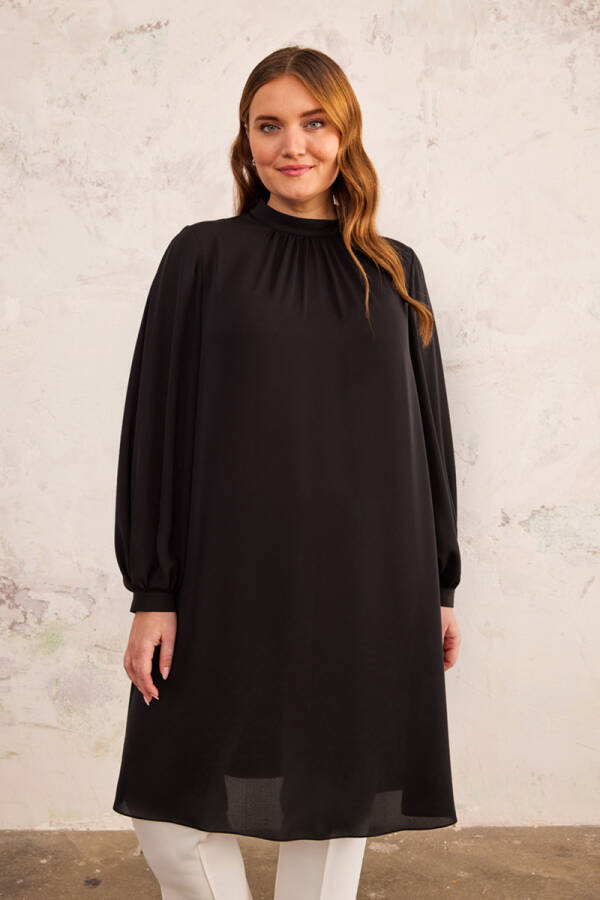 Siyah Hakim Yaka Tunik - 2
