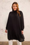 Siyah Hakim Yaka Tunik - 3