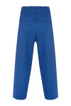 İndigo Beli Lastikli Pantolon - 3
