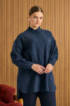 İndigo Koza Logolu Modal Tunik - 3
