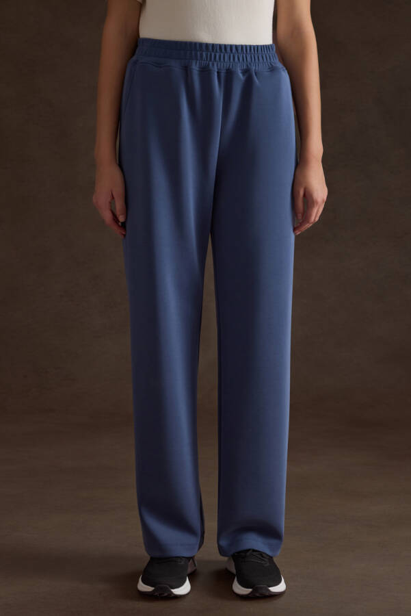 İndigo Modal Pantolon - 3