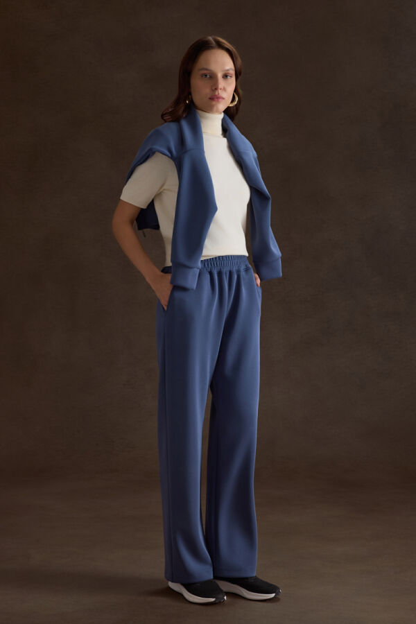 İndigo Modal Pantolon - Aker (1)