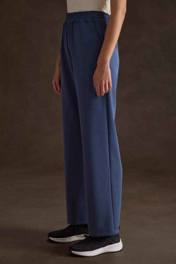 İndigo Modal Pantolon - 5