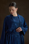 İndigo Rayon Viscon Kimono - 1