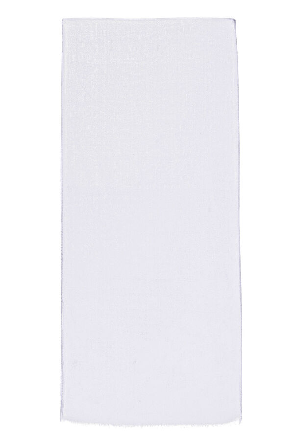 Renkli İpek Krinkıl Fular 35 x 135 - Aker