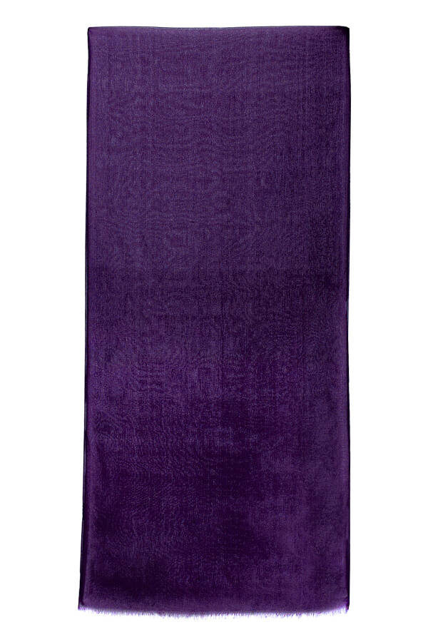 Renkli İpek Krinkıl Fular 35 x 135 - Aker