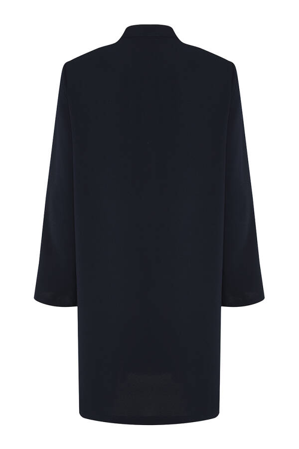 Lacivert Jakar Garnili Kap - 3