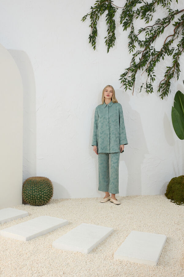 Jakarlı Bluz - Aker