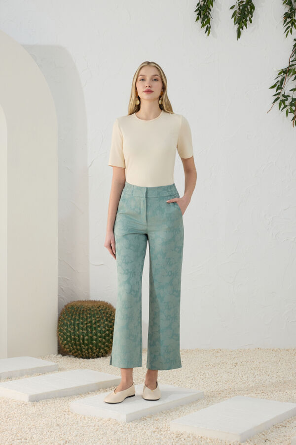 Jakarlı Pantolon - 4