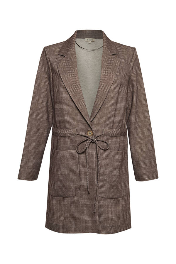 Kahverengi 22617111 Hırka - Aker