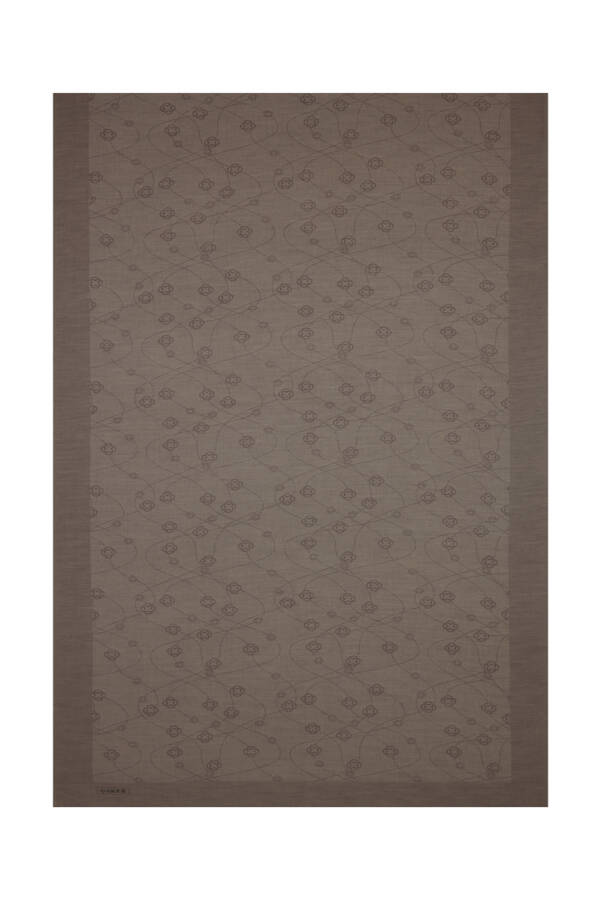 Kahverengi 3840707 PAMUK İPEK SAL - Aker