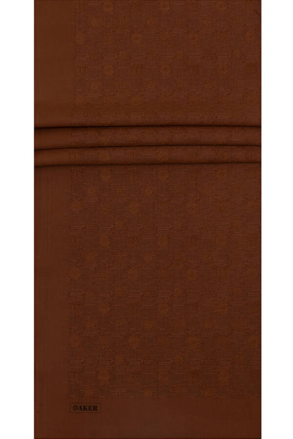 Kahverengi 70X190 CM Koza Şal - Aker